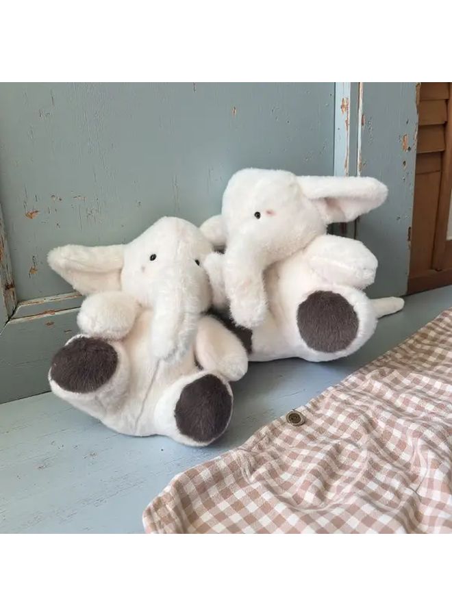 Creamy Little Elephant Plush Toy Perfect Holiday Gift - Image 1